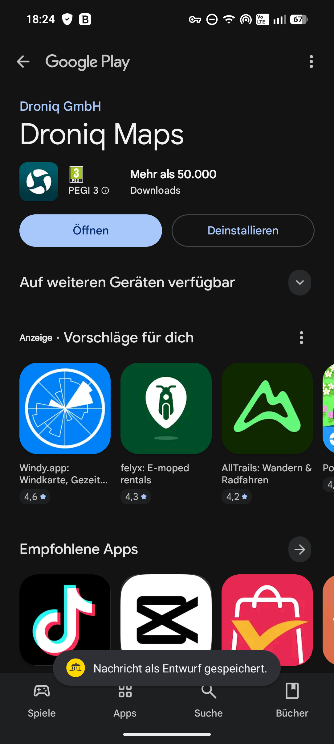 GooglePlay - Droniq Maps