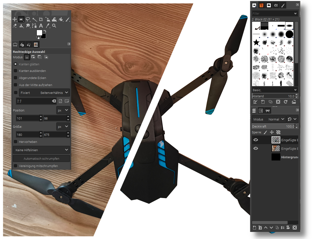 Gimp - Amiga Linux Windows
